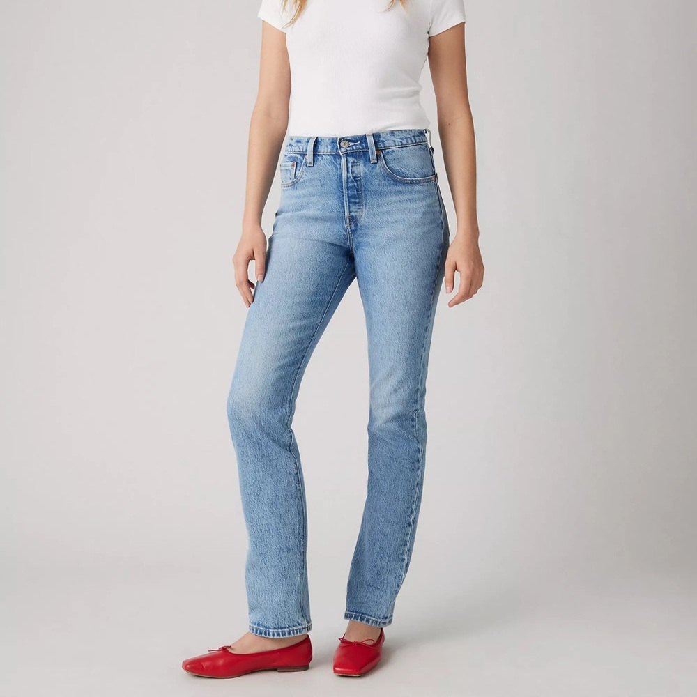 LEVI 501 ORIGINAL FIT WOMEN'S JEANS STAINED